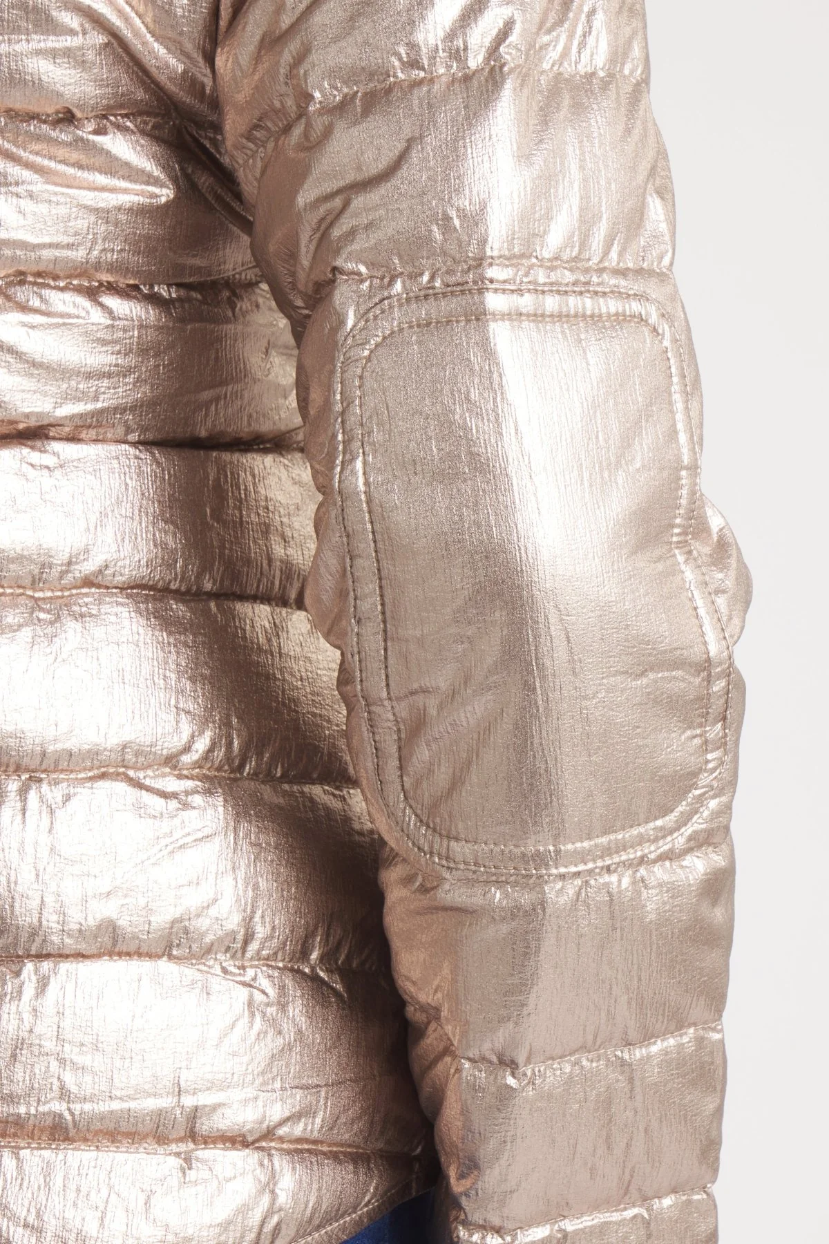 The Harrow Royale | Down Shirt | Metallic Gold - Image 6