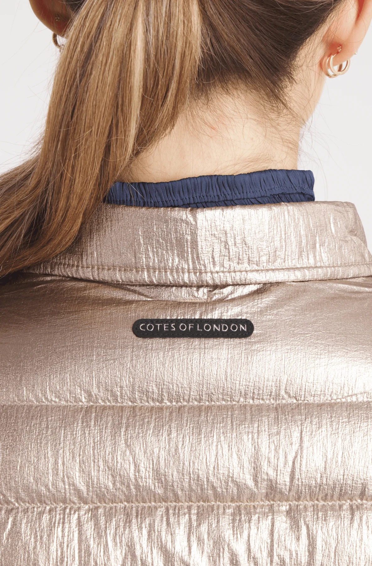The Harrow Royale | Down Shirt | Metallic Gold - Image 8