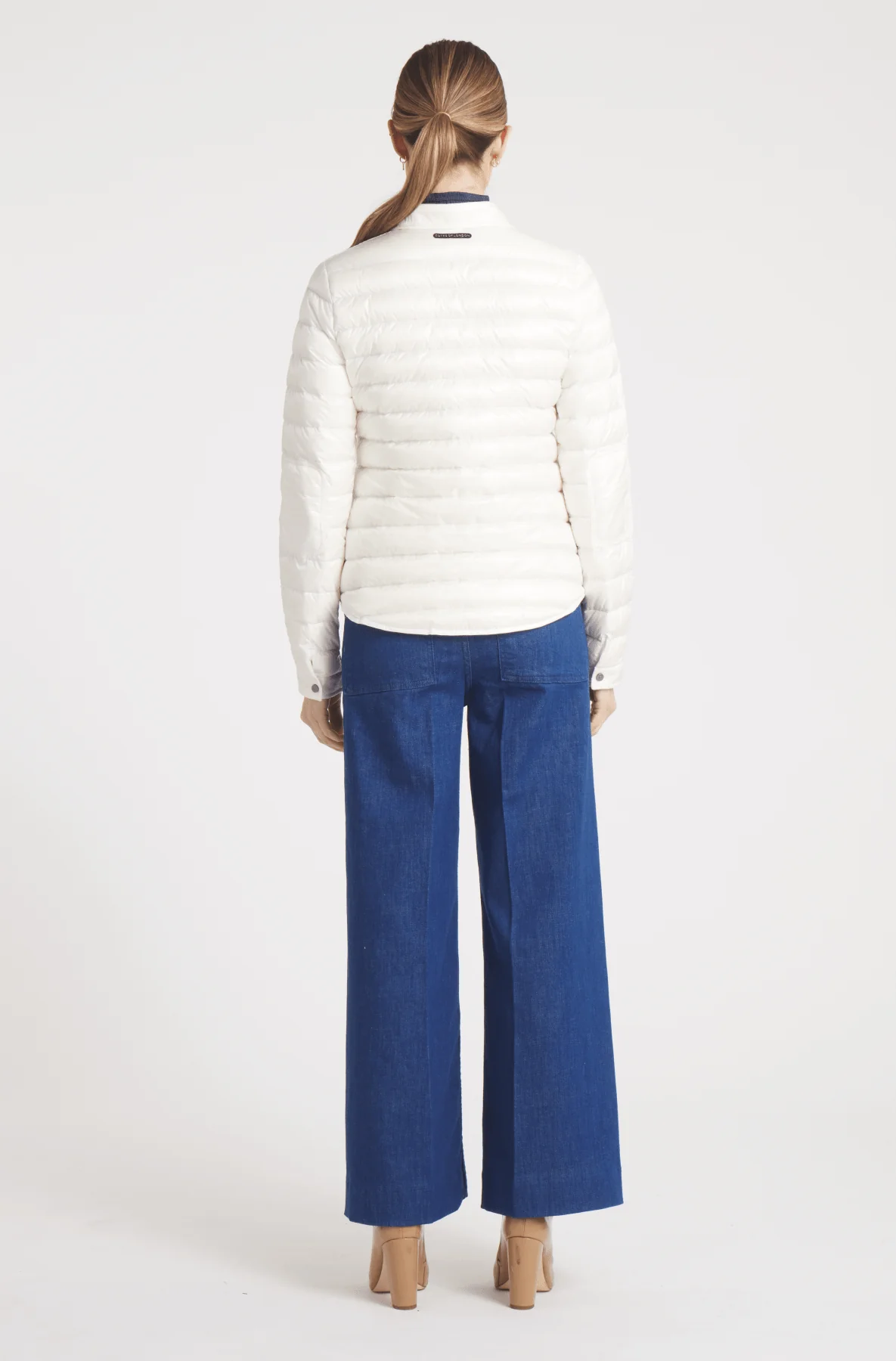 The Harrow Royale | Down Shirt | Ivory - Image 6
