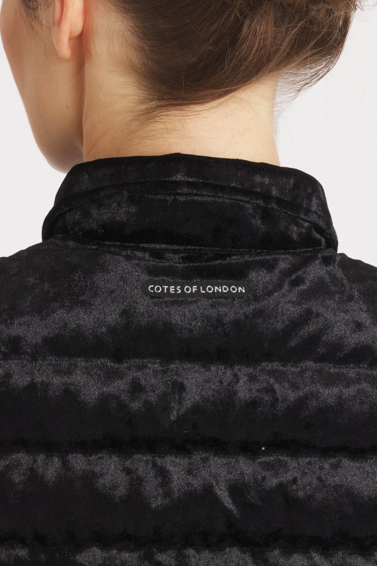 The Harrow Velour | Down Shirt | Midnight Black - Image 7